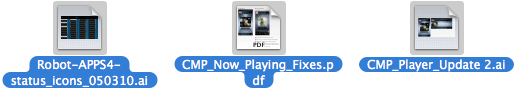 Play icons