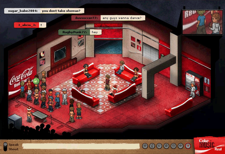 Coke Red Room Studio
