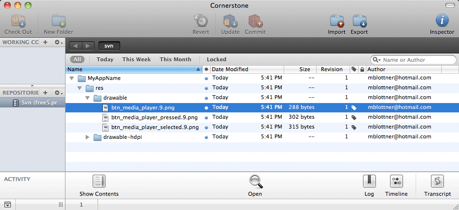 Cornerstone screenshot
